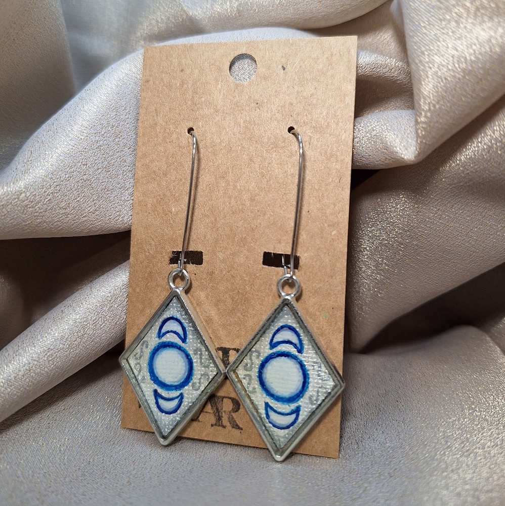 Hand painted earrings